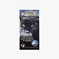 کاپوت کاندوم مشکی 12عدد